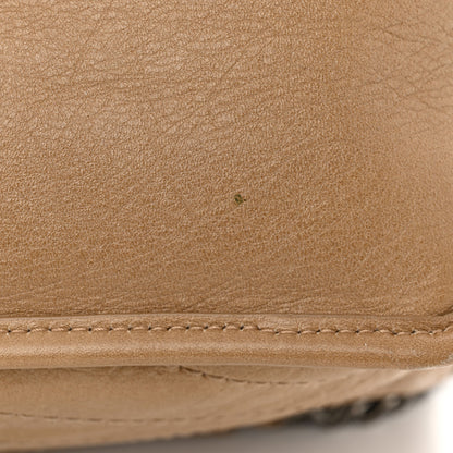 Saint Laurent Crinkled Calfskin Matelasse Monogram Medium Niki Chain Satchel Natural 13 of 13
