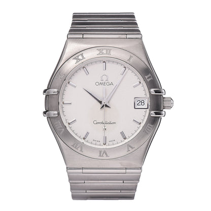 Omega Stainless Steel 33mm Constellation Quartz Watch White 1512.30 1 of 10