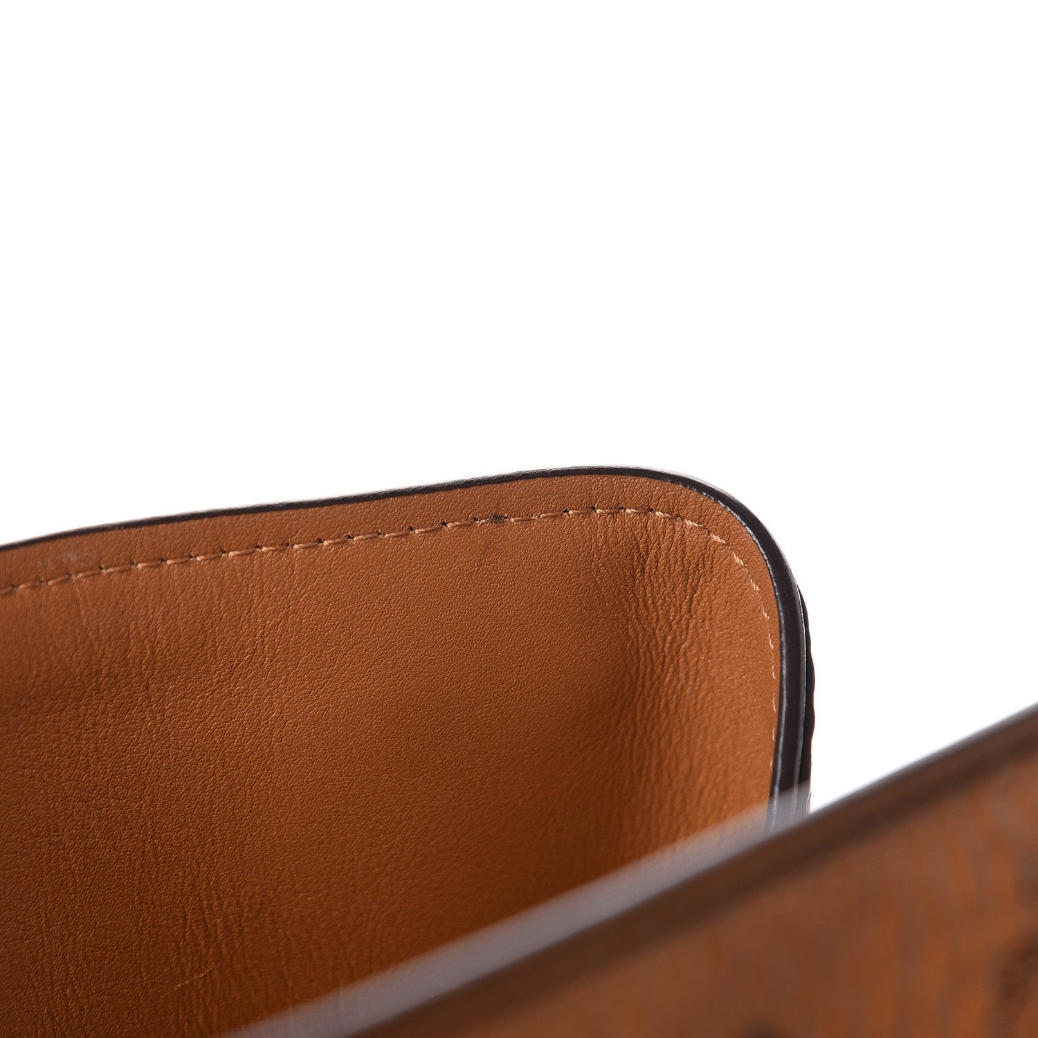 MCM Visetos Large Hobo Cognac 13 of 13