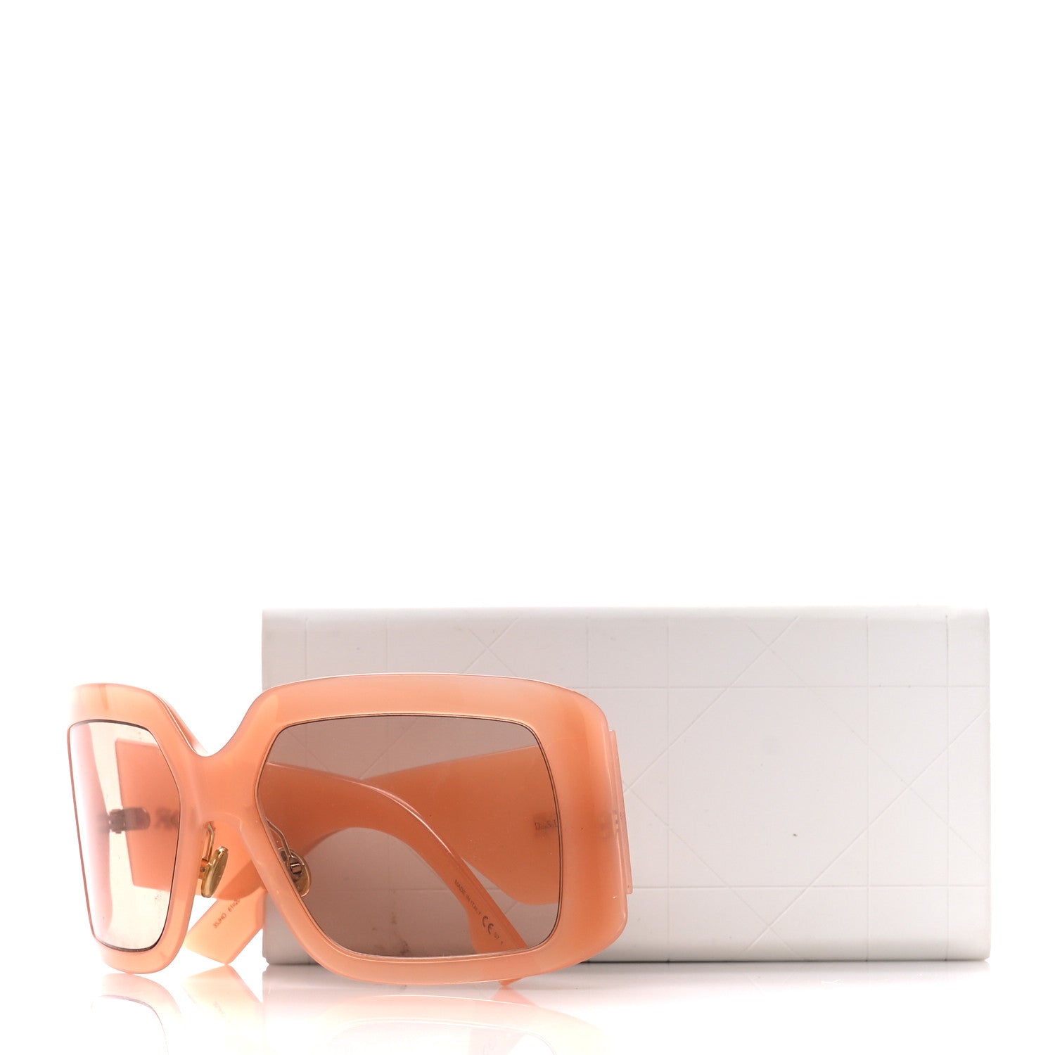 Christian Dior Acetate DiorSo Light 2 Shield Sunglasses Pink 7 of 7