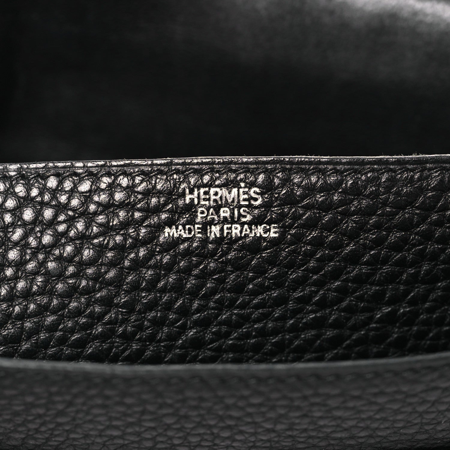 Hermes Togo Dogon Wallet Waist Pouch Black 6 of 10