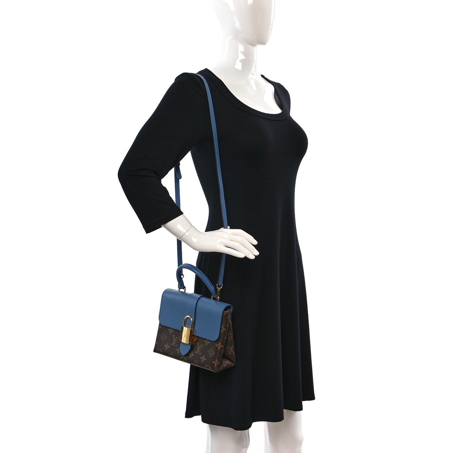 Monogram Locky BB Blue Jean