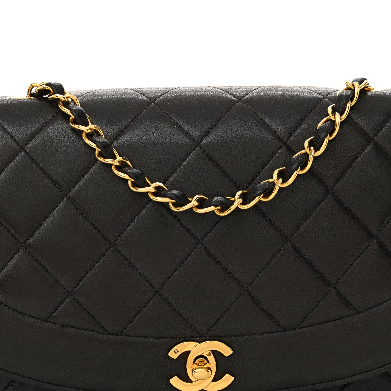 Chanel Lambskin Medium Single Flap Black 9 of 18