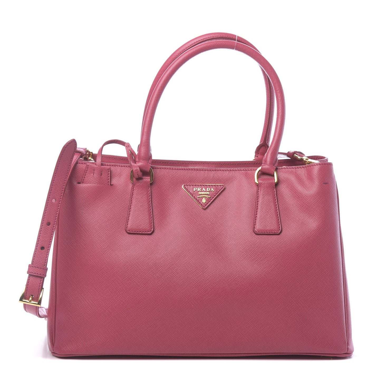Saffiano Lux Medium Tote Peonia