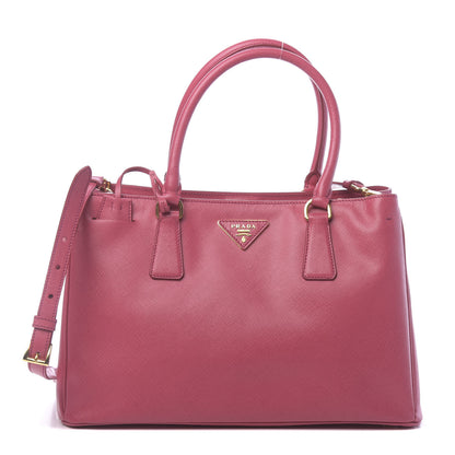 Prada Saffiano Lux Medium Tote Peonia 1 of 11