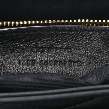 Saint Laurent Calfskin Y Quilted Monogram Small Loulou Chain Satchel Black 6 of 10