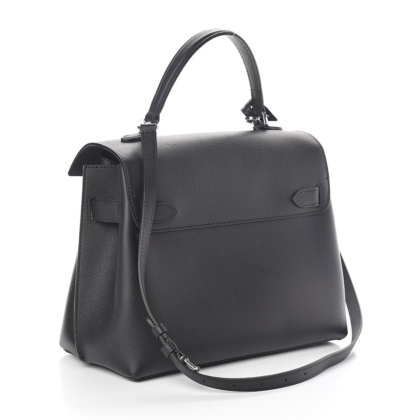 Soft Calfskin Lockme Ever Black