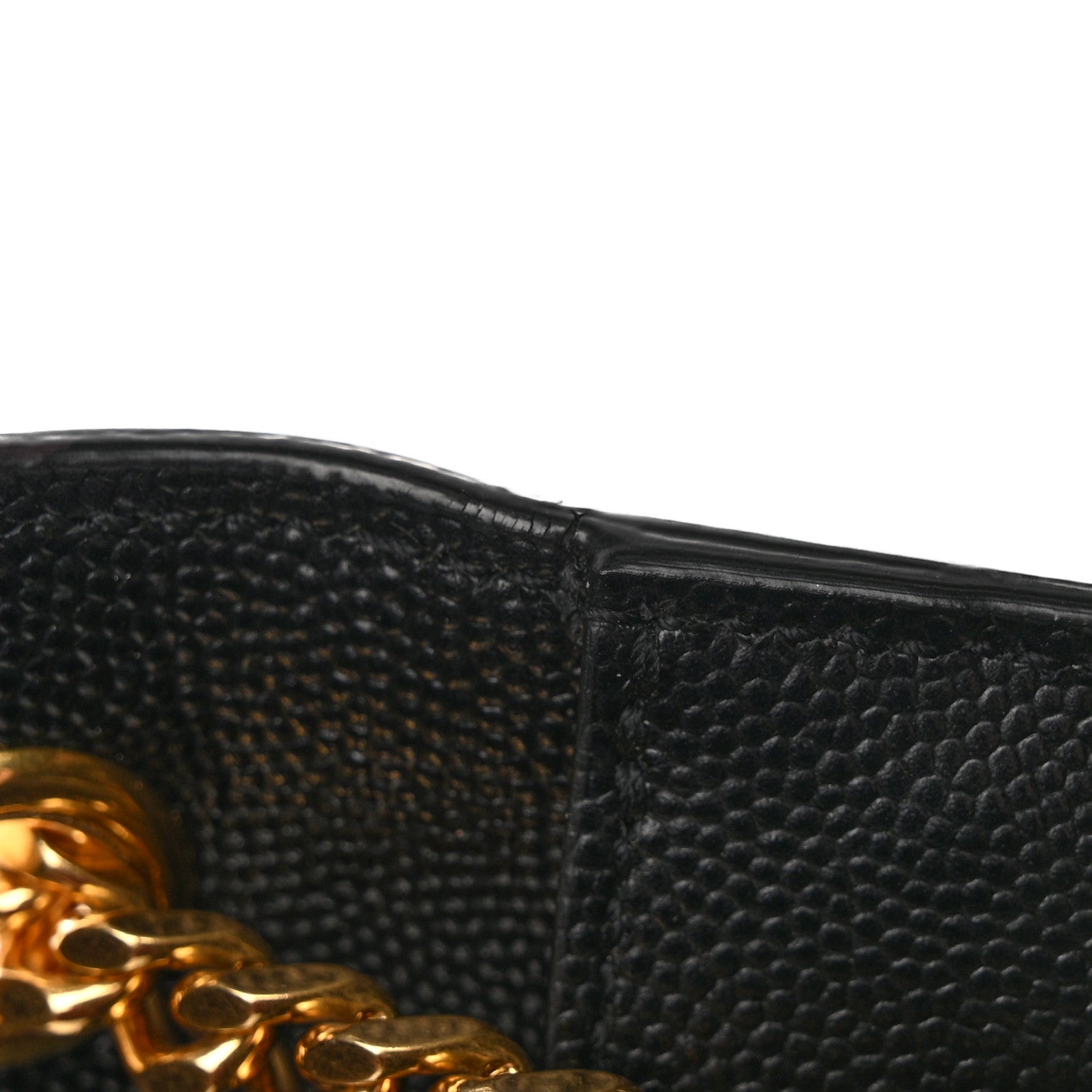 Saint Laurent Grain De Poudre Medium Classic Monogram Kate Satchel Black 15 of 19