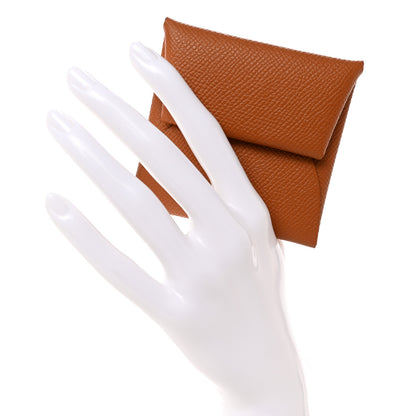 Hermes Epsom Bastia Coin Purse Gold 2 of 7