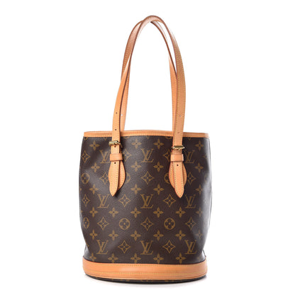 Louis Vuitton Monogram Petit Bucket 23 1 of 16
