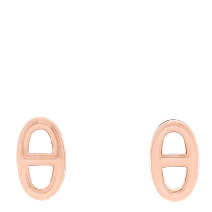 Hermes 18K Rose Gold TPM Farandole Stud Earrings 1 of 5