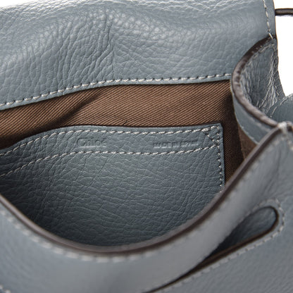 Chloe Calfskin Mini Marcie Round Crossbody Bag Cloudy Blue 6 of 8