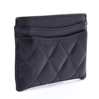 Chanel Caviar Quilted Card Holder Black 3 of 9