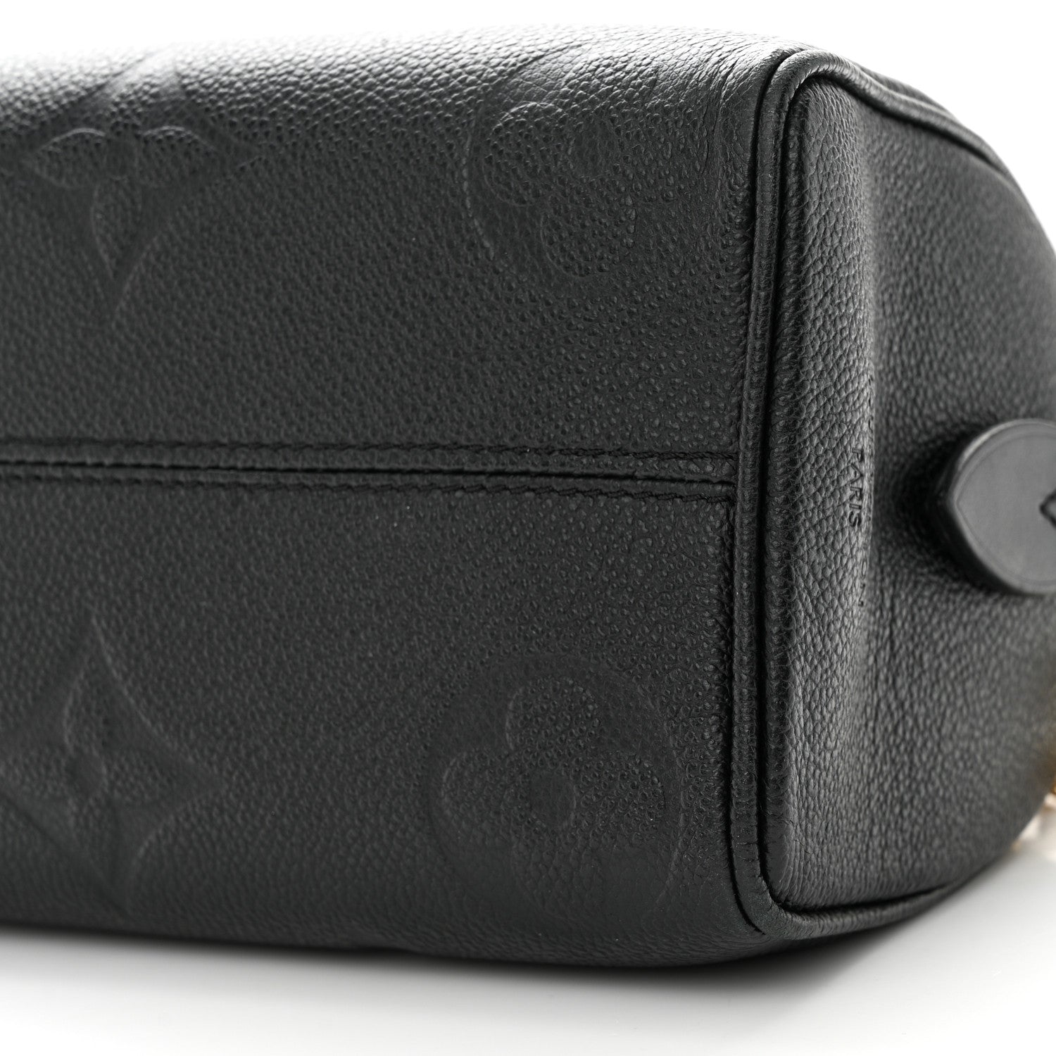 Louis Vuitton Empreinte Monogram Giant Speedy Bandouliere 20 Black 9 of 10