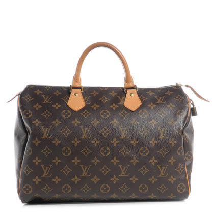 Louis Vuitton Monogram Speedy 35 1 of 8