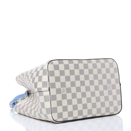 Louis Vuitton Damier Azur Neonoe MM Bleuet 4 of 9