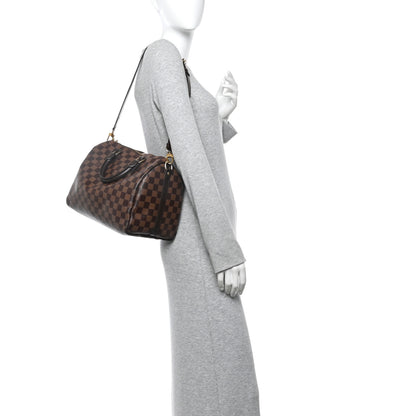 Louis Vuitton Damier Ebene Speedy Bandouliere 30 2 of 11