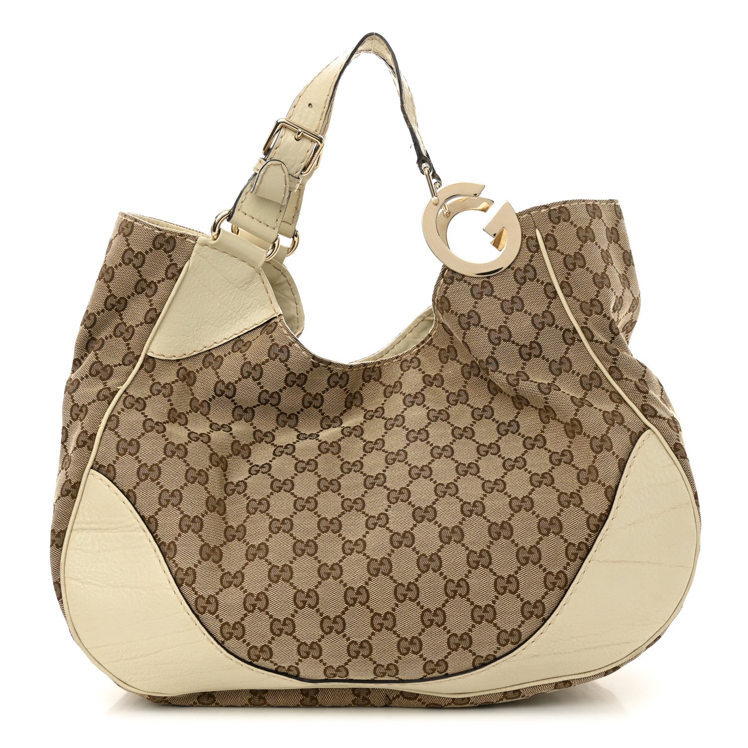 Gucci Monogram Charlotte Tote Off White 1 of 13