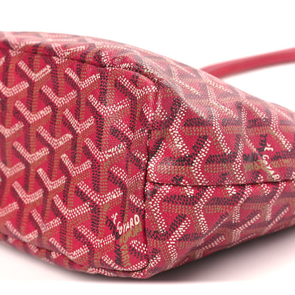 Goyard Goyardine Reversible Mini Anjou Red 10 of 13