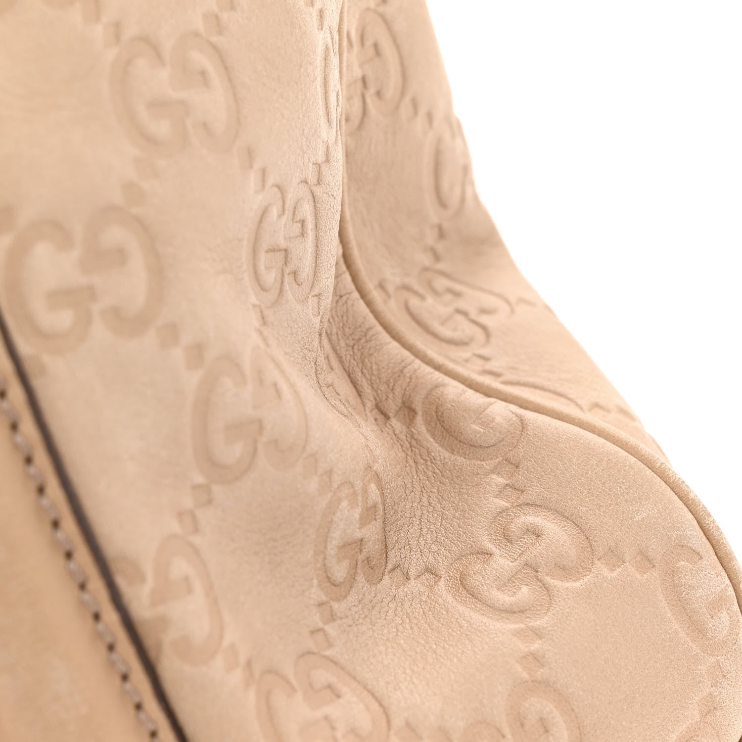 Gucci Guccissima Medium Britt Hobo Beige 19 of 19