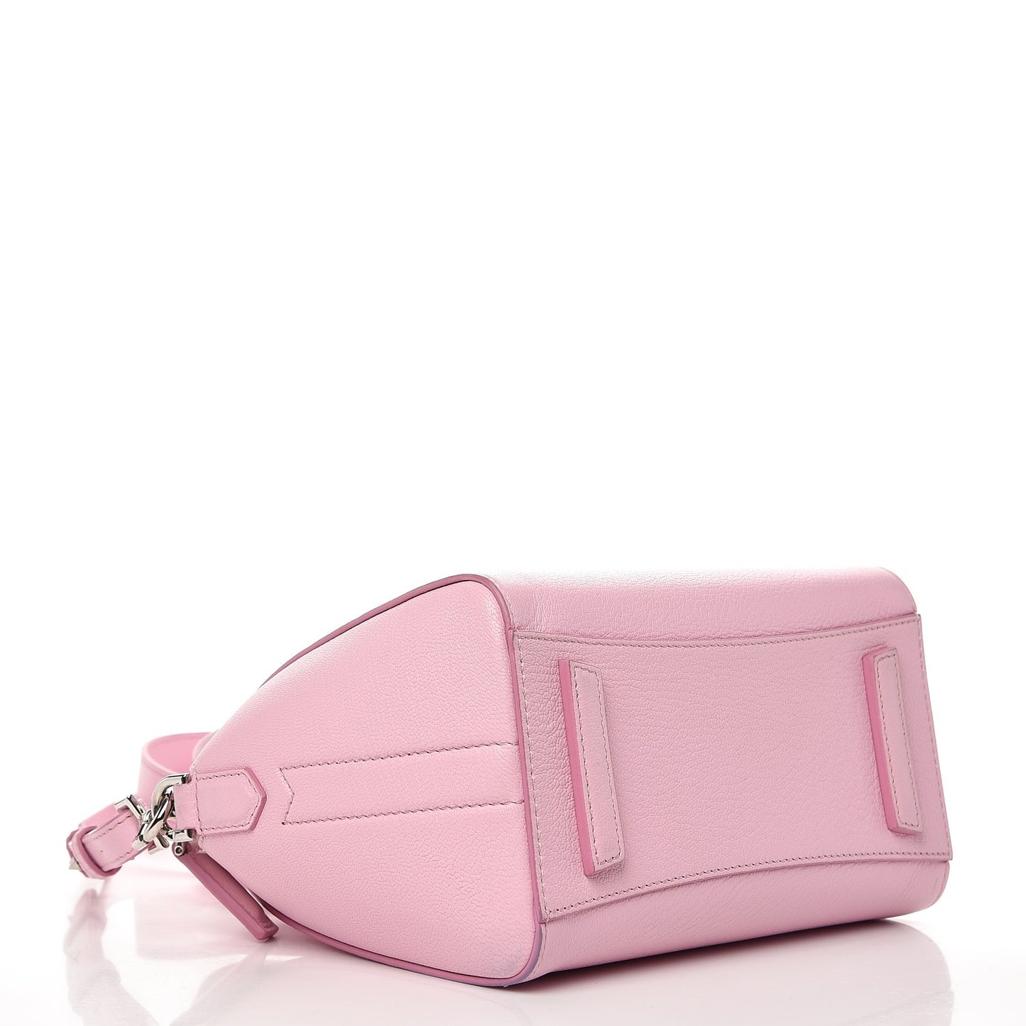 Sugar Goatskin Mini Antigona Bright Pink