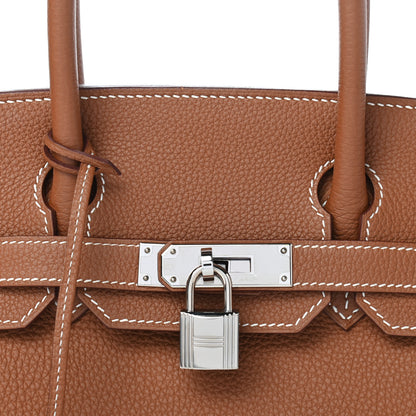 Hermes Togo Birkin 30 Gold 8 of 11