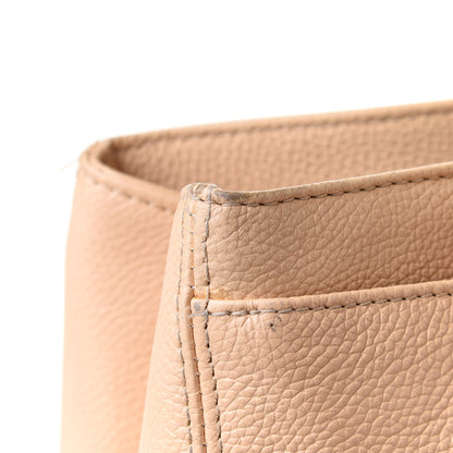 Chanel Calfskin Cerf Executive Shopper Tote Beige 14 of 14