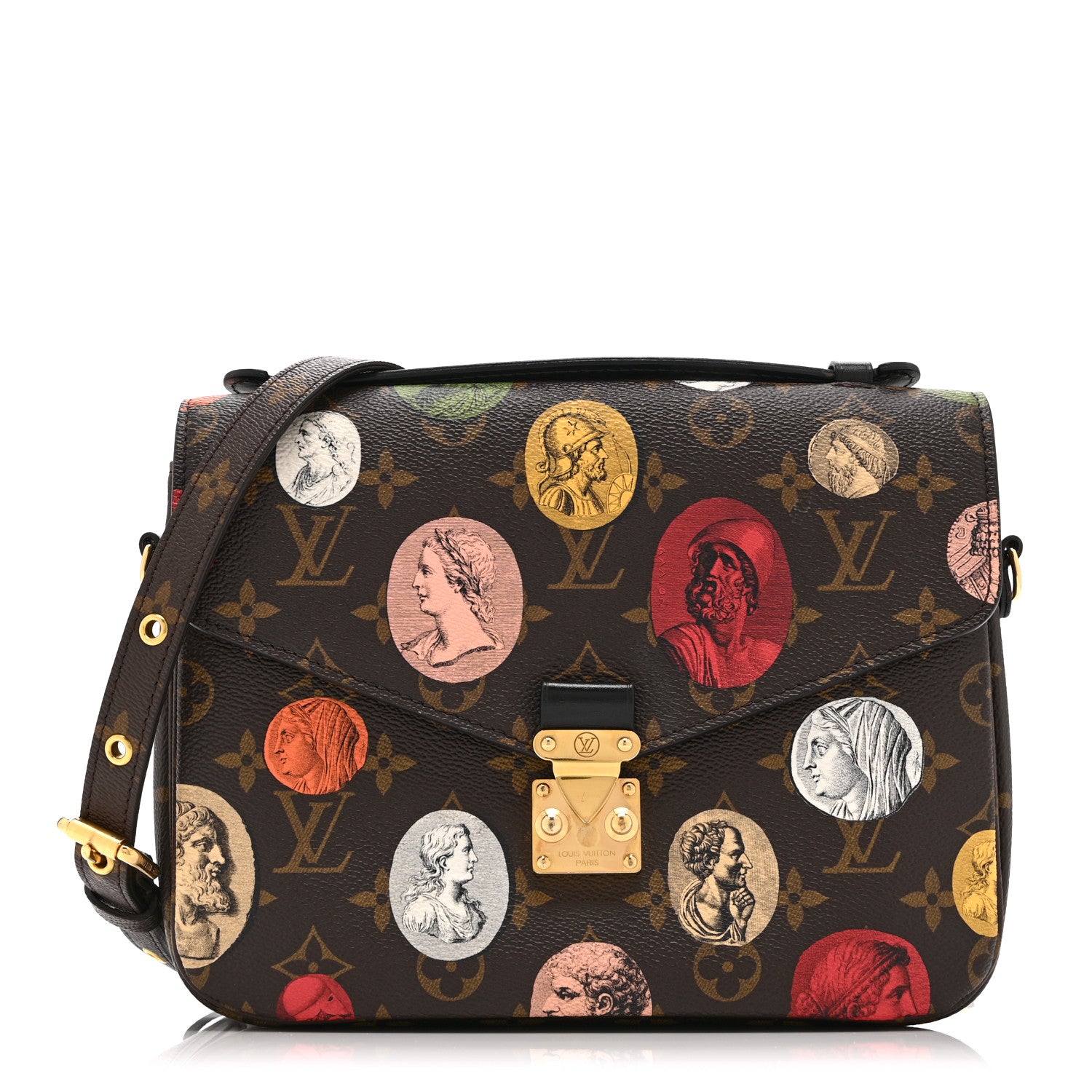 Louis Vuitton x FORNASETTI Monogram Cameo Pochette Metis 1 of 9