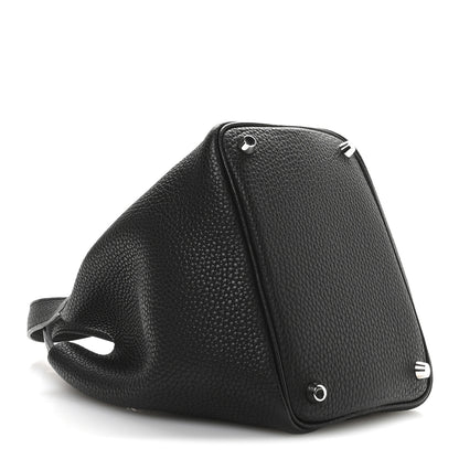 Hermes Taurillon Clemence Picotin Lock 18 PM Black 4 of 13