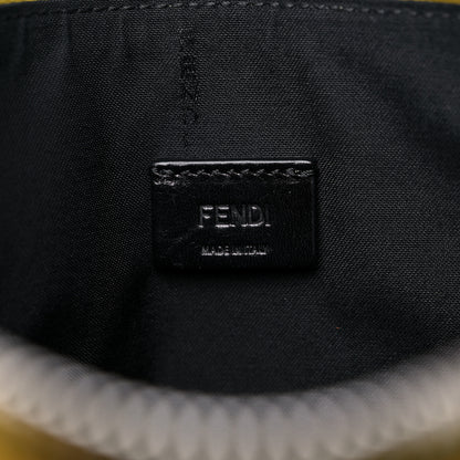 Fendi Vitello Century Vocabulary Think Inlaid Pouch Multicolor 6 of 10