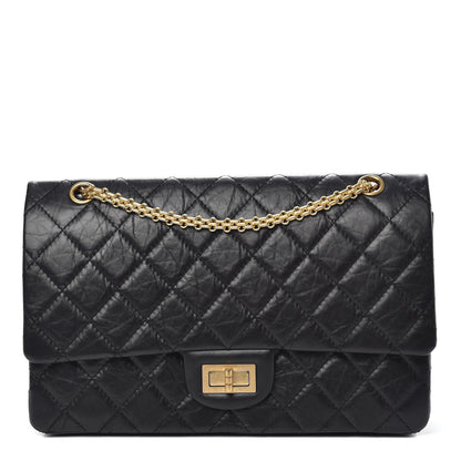 Chanel Aged Calfskin Quilted 2.55 Reissue 227 Flap Black 1 of 13