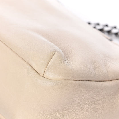 Chanel Lambskin Chain Stitch Clutch Beige 14 of 15