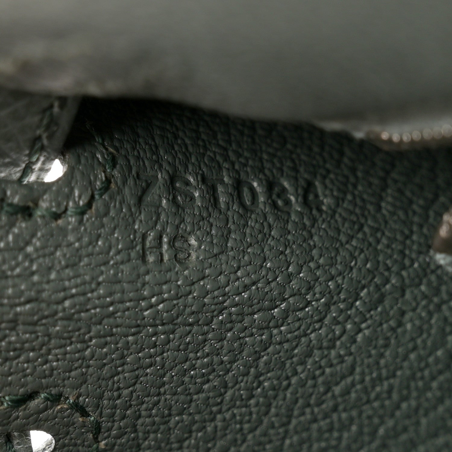 Hermes Epsom Kelly Sellier 25 Vert Amande 7 of 13
