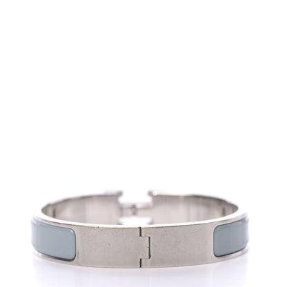Hermes Enamel Narrow Clic Clac H Bracelet PM Aigue Marine 3 of 4