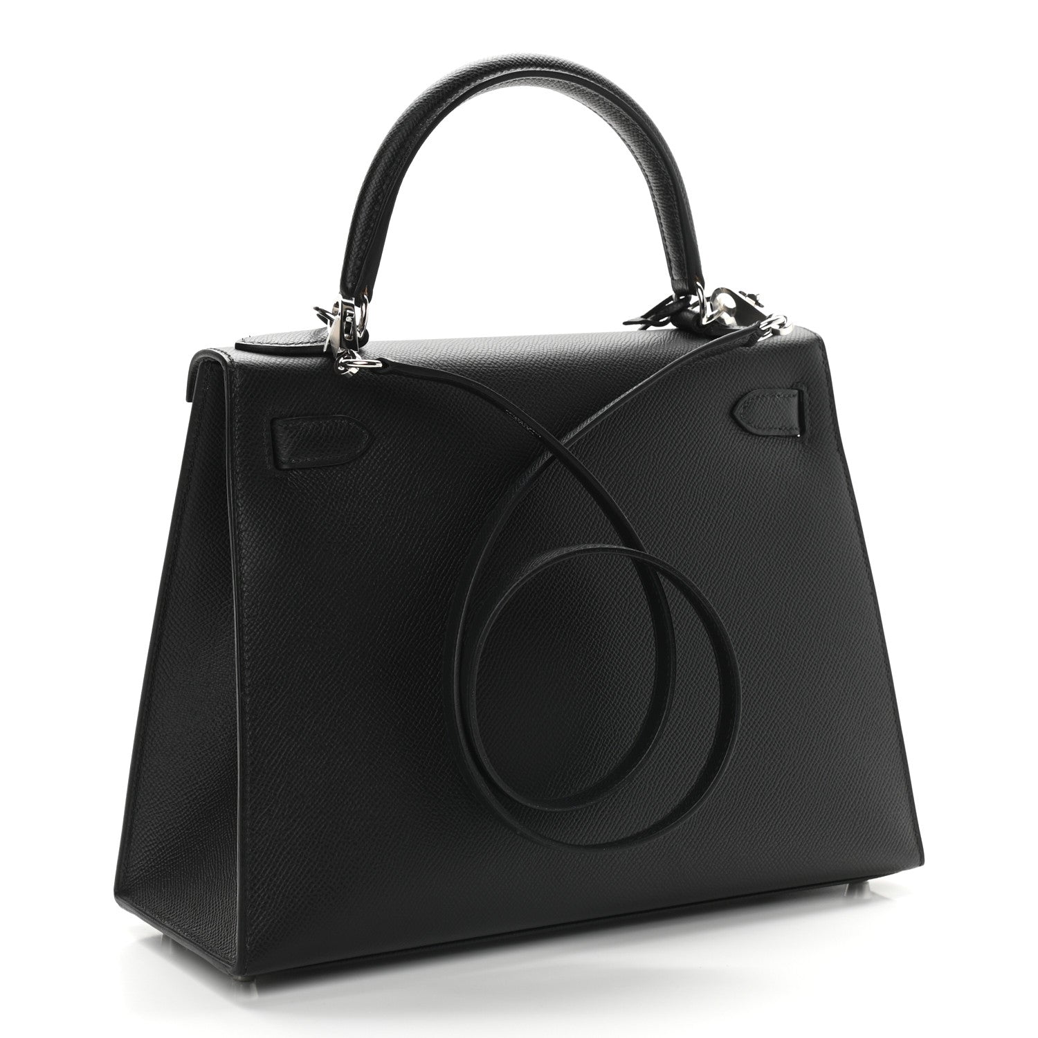 Hermes Epsom Kelly Sellier 28 Black 2 of 9