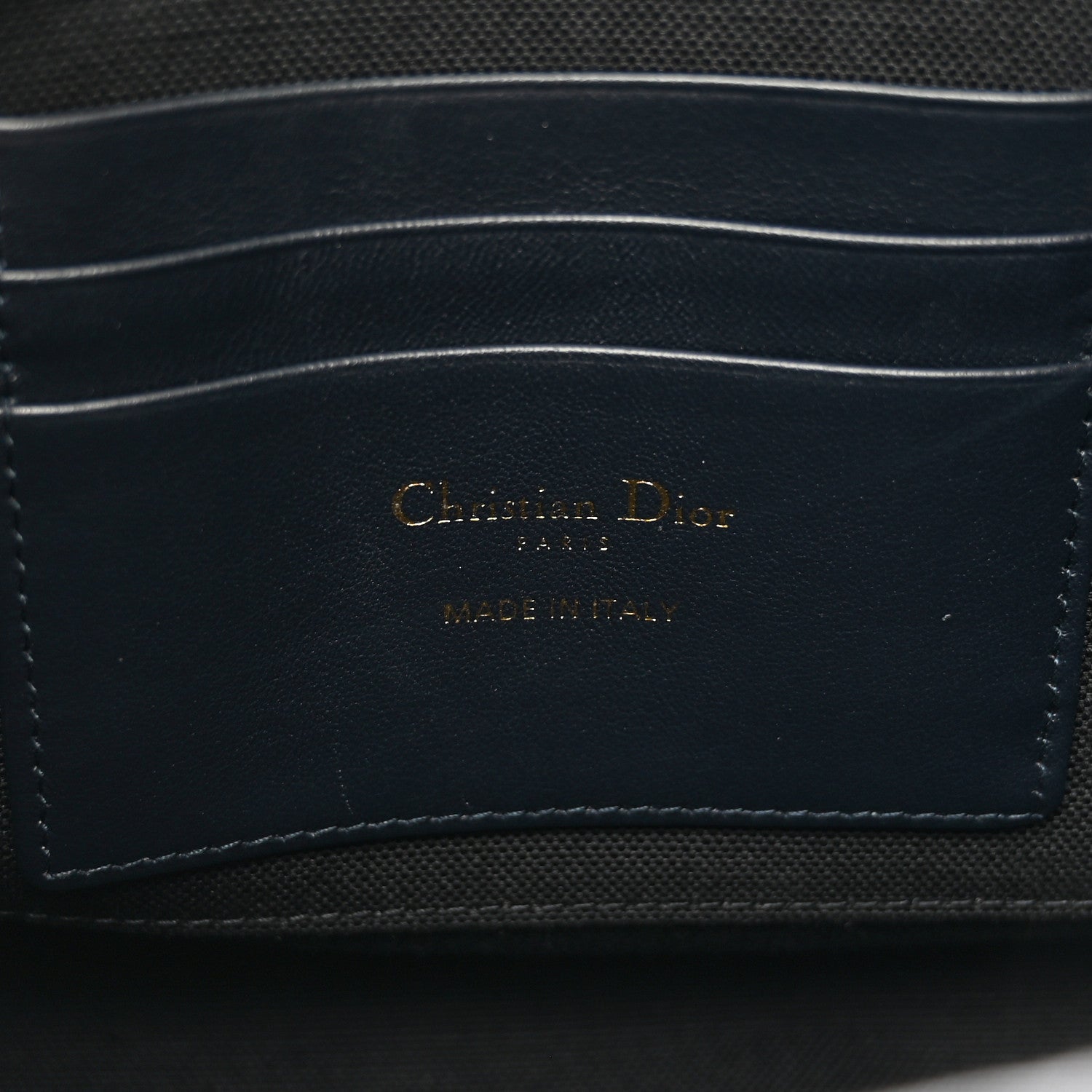 Christian Dior Oblique 30 Montaigne Pouch Blue 7 of 9