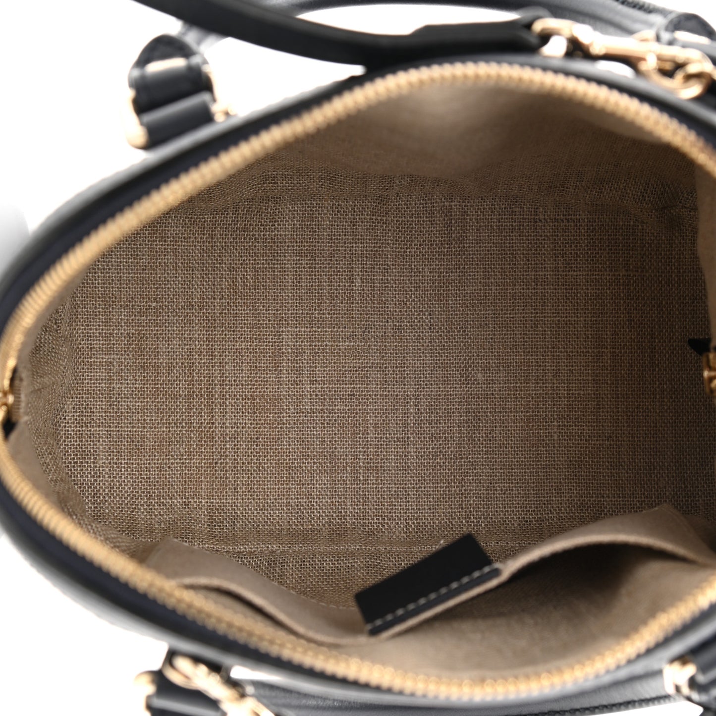 Microguccissima Mini Dome Bag Black