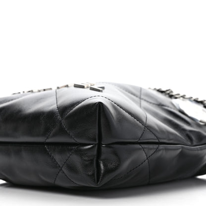 Chanel Shiny Calfskin Quilted Mini Chanel 22 Black 9 of 9