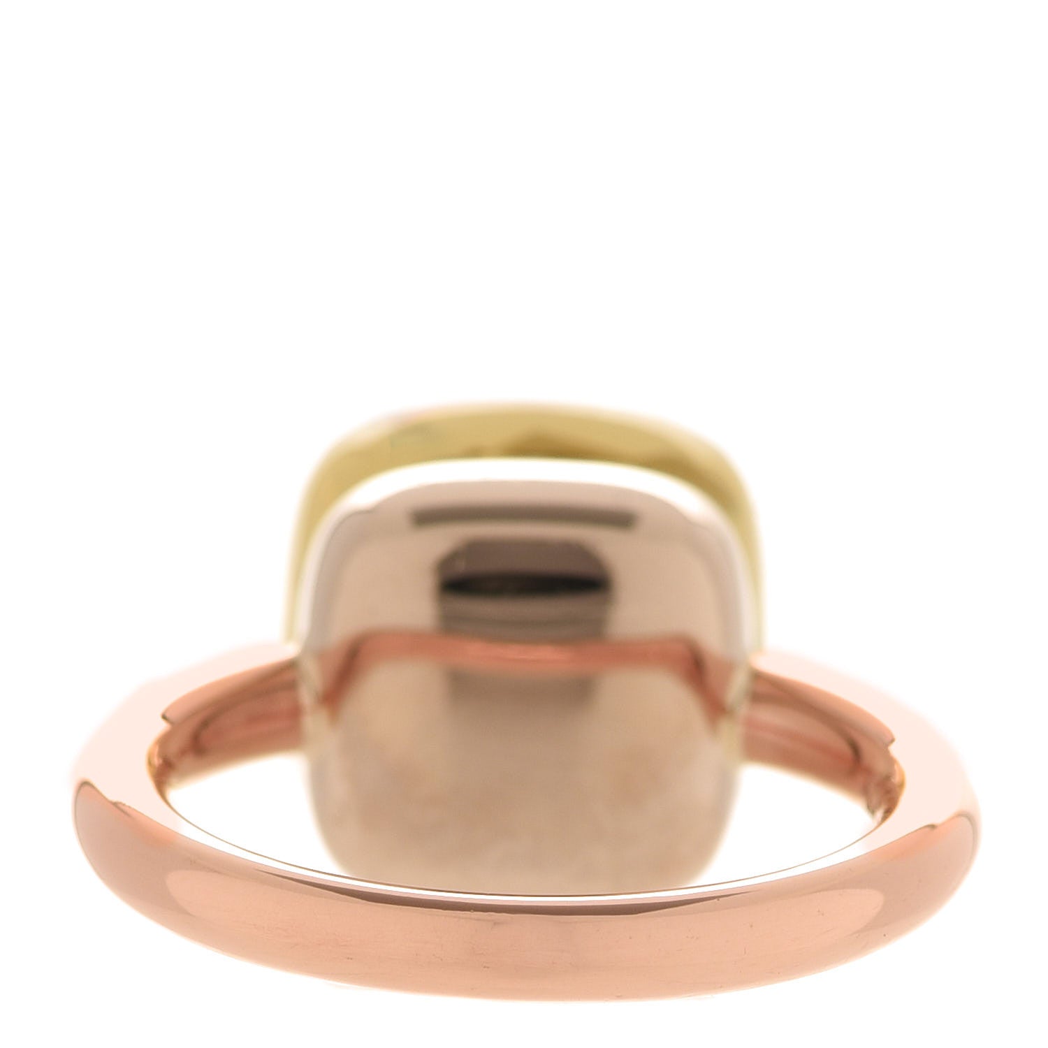 Pomellato 18K Rose Gold Lemon Quartz Classic Nudo Ring 52 6 3 of 7