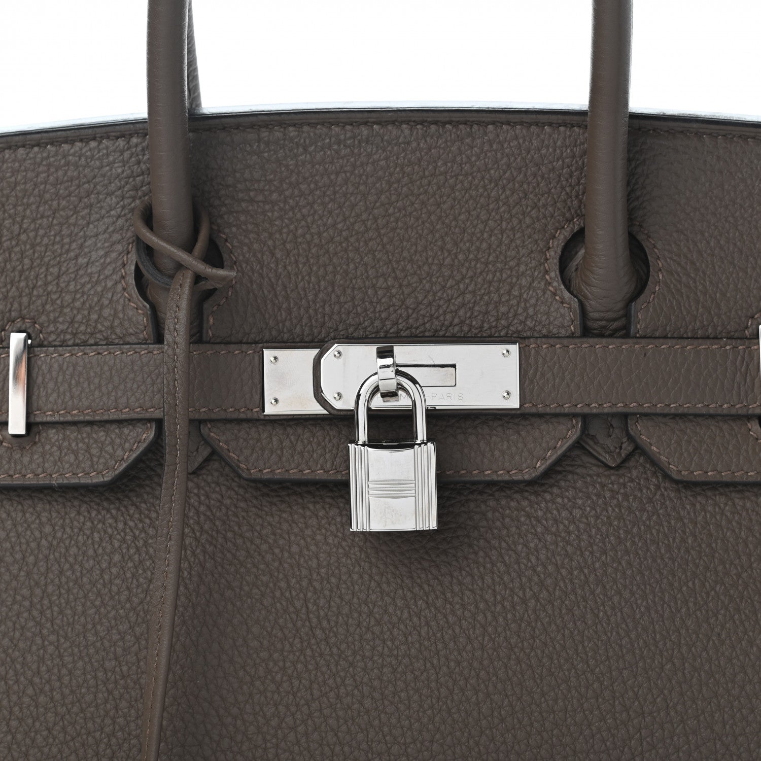 Hermes Togo Birkin 30 Etain 7 of 14