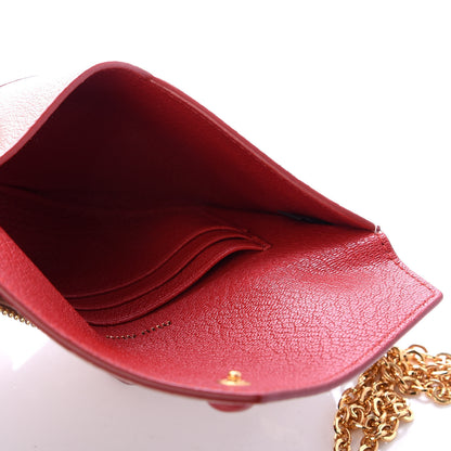 Miu Miu Goatskin Madras Love Wristlet Pouch Orchidea 5 of 8