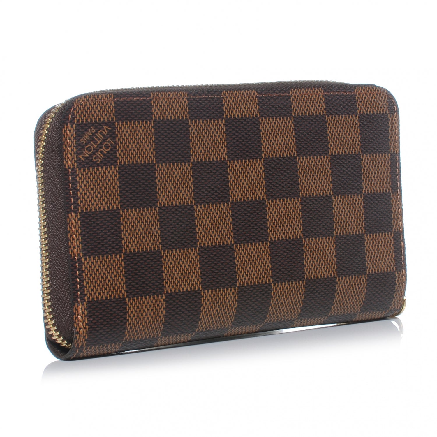 Louis Vuitton Damier Ebene Zippy Compact Wallet 3 of 8