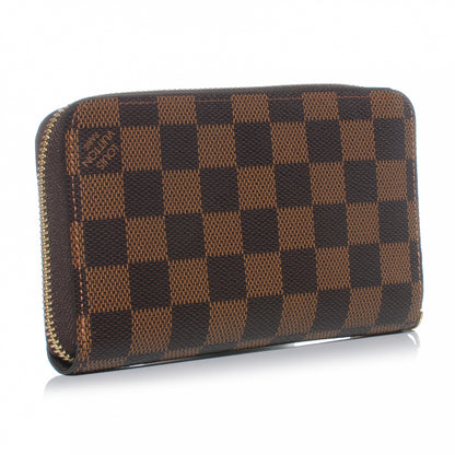 Louis Vuitton Damier Ebene Zippy Compact Wallet 3 of 8