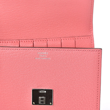 Hermes Chevre Mysore Clic 12 Wallet Rose Ete 6 of 11