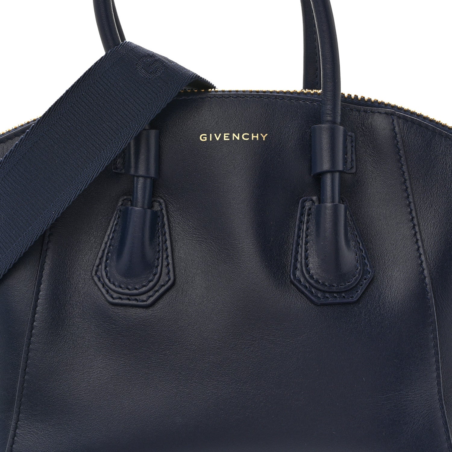 Givenchy Box Calfskin Mini Sport Antigona Top Handle Bag Navy 8 of 10