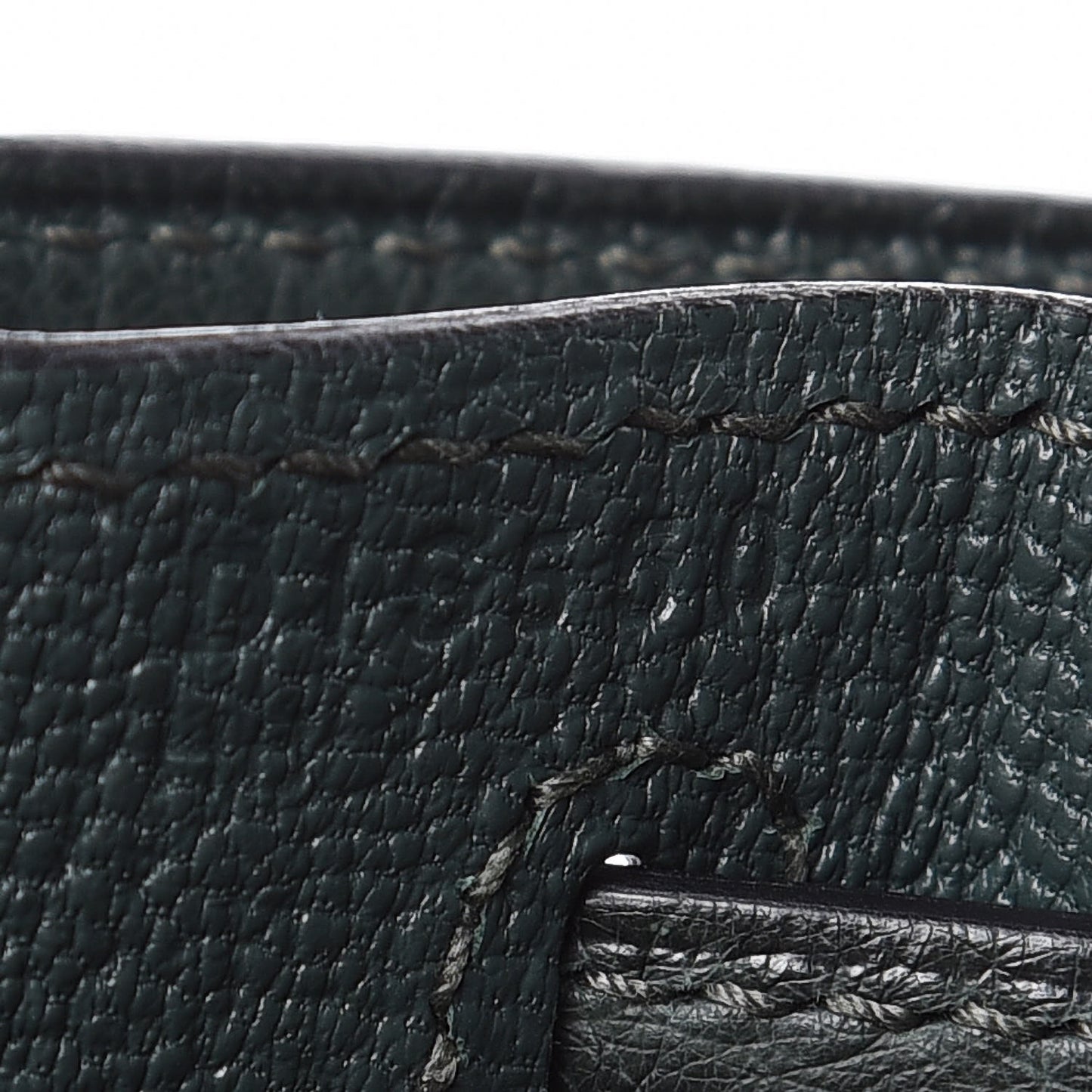 Ostrich Kelly Sellier 28 Vert Titien
