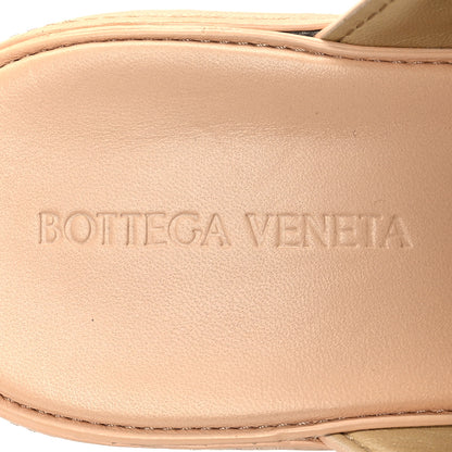 Bottega Veneta Nappa Slide Platform 115 Wedge Sandals 40 Macaroon 6 of 9