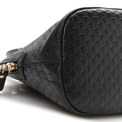 Gucci Microguccissima Medium Dome Bag Black 9 of 10