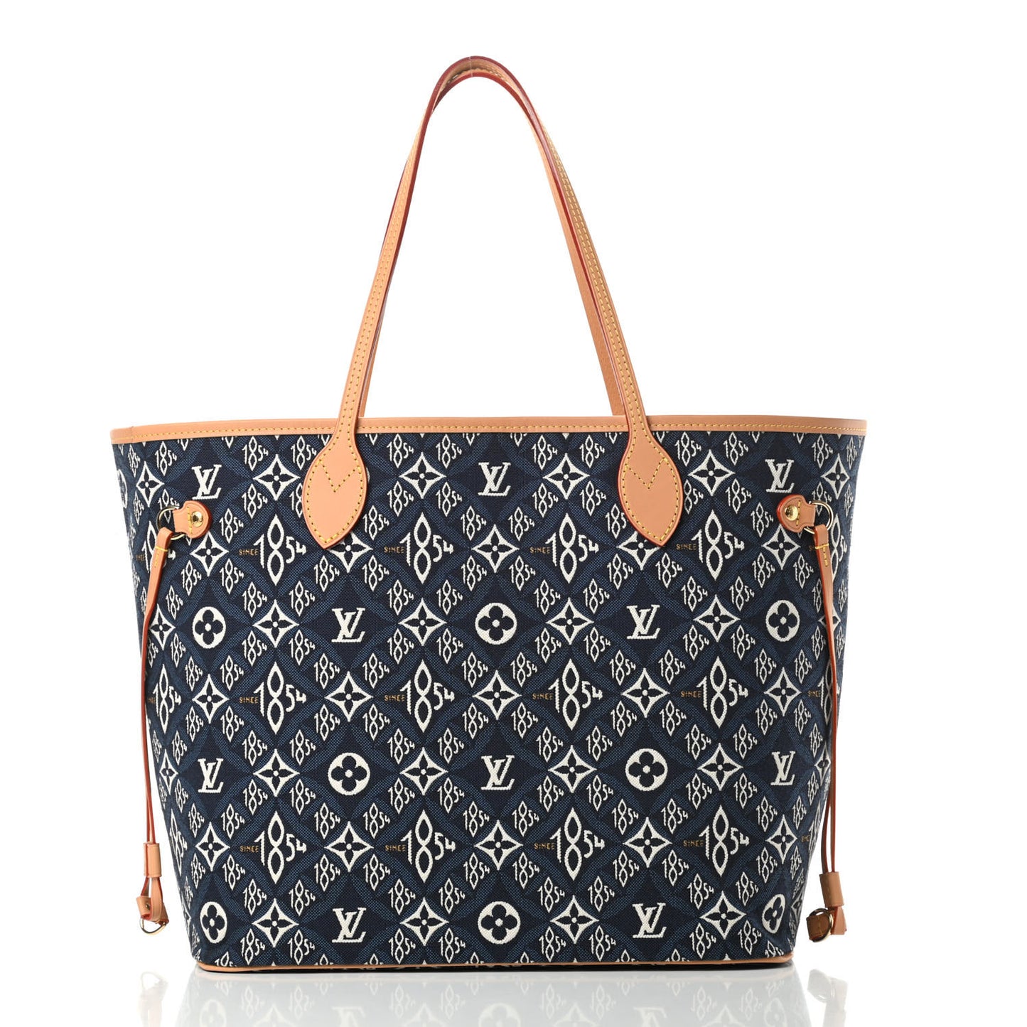 Jacquard Since 1854 Neverfull MM Blue