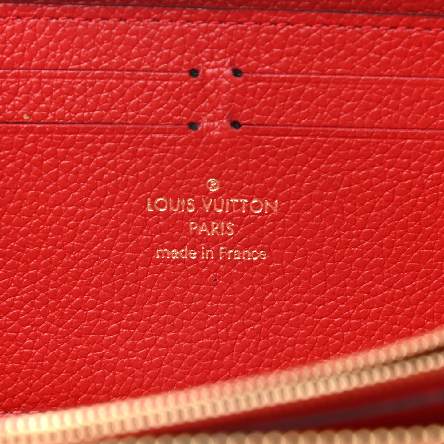 Empreinte Clemence Wallet Cherry